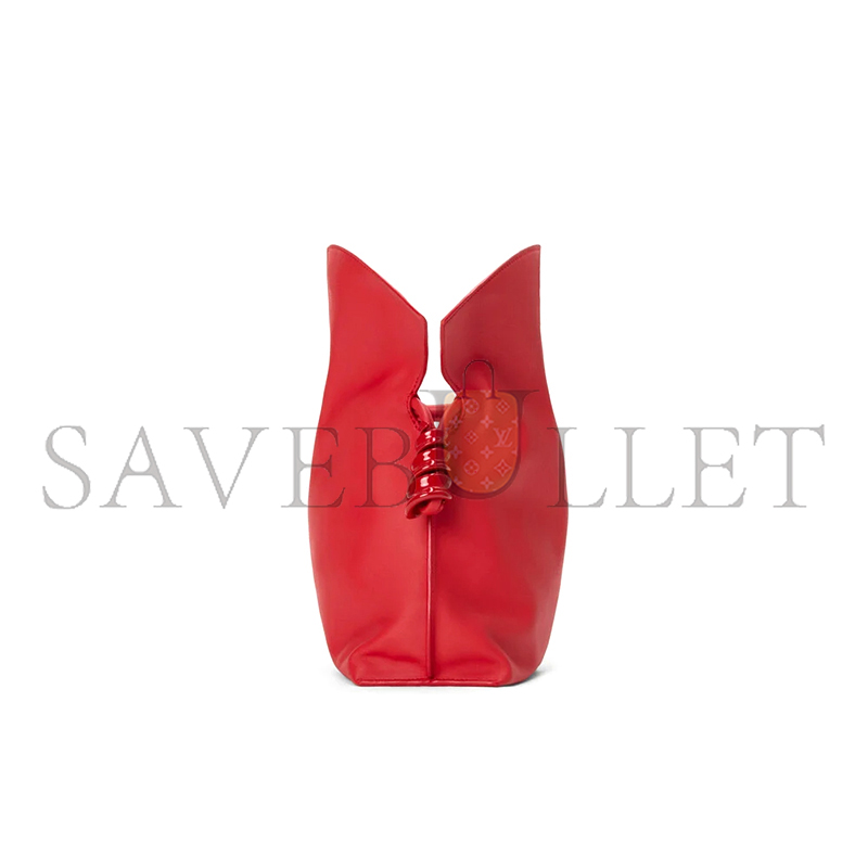 LOEWE MEDIUM COIL FLAMENCO CLUTCH IN NAPPA CALFSKIN A411FC1XEQ (30*24.5*10.5cm)